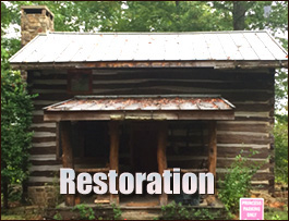 Historic Log Cabin Restoration  Mount Perry, Ohio